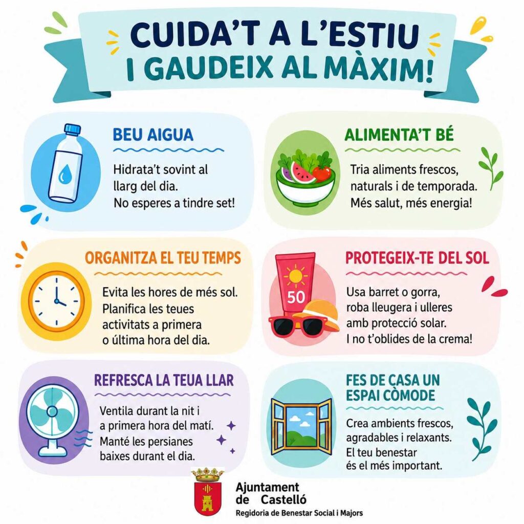 Cuida't a l'estiu i gaudeix al màxim