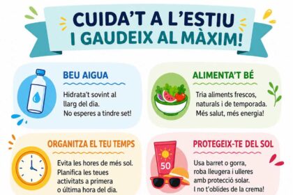 Cuida't a l'estiu i gaudeix al màxim