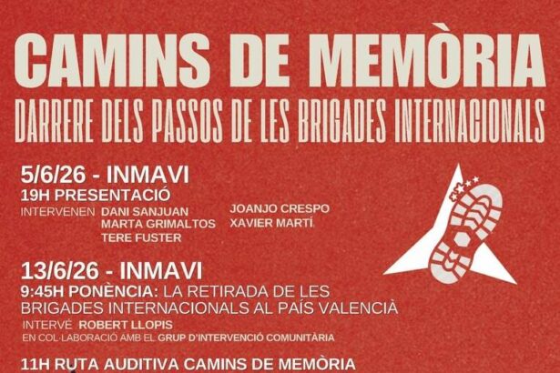 Cartell camins de memòria