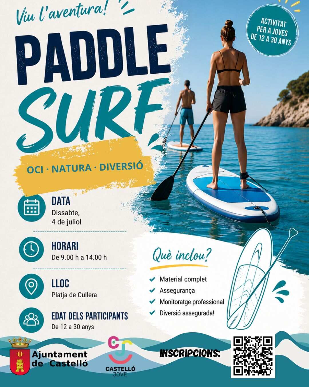 paddle surf