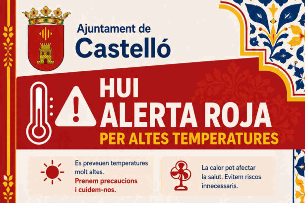 Alerta roja per les altes temperatures