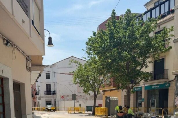 Reparació del carrer de la Plaça de l’Església
