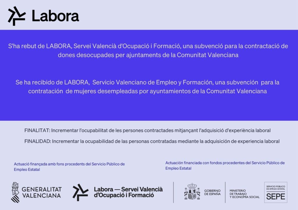 Subvencio contractació dones desempleades