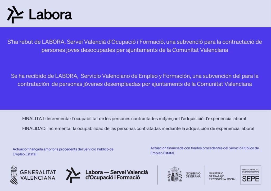 Subvencio contractació joves desempleades