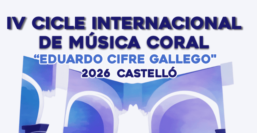 portada IV Cicle Internacional de Música Coral 1