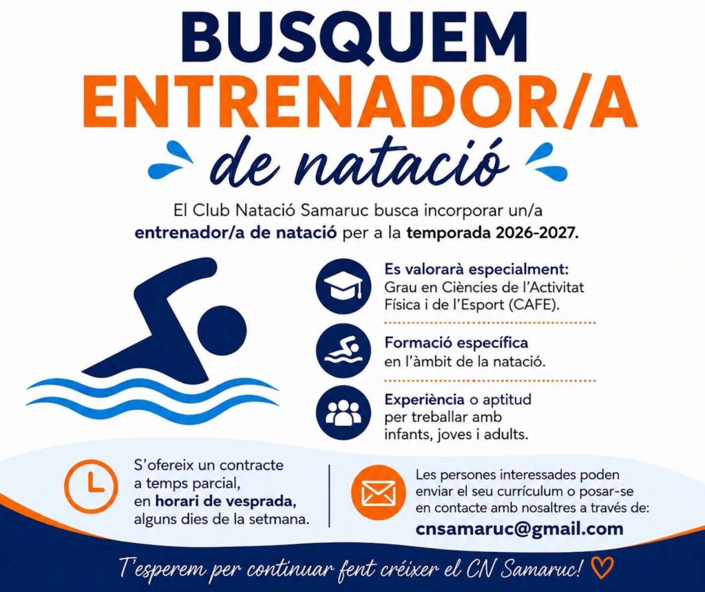 CN Samaruc busca entrenador