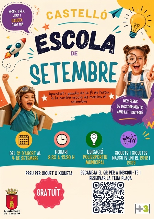 Escola d'estiu de setembre