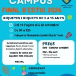 cartell campus final d'estiu 26