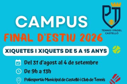 cartell campus final d'estiu 26