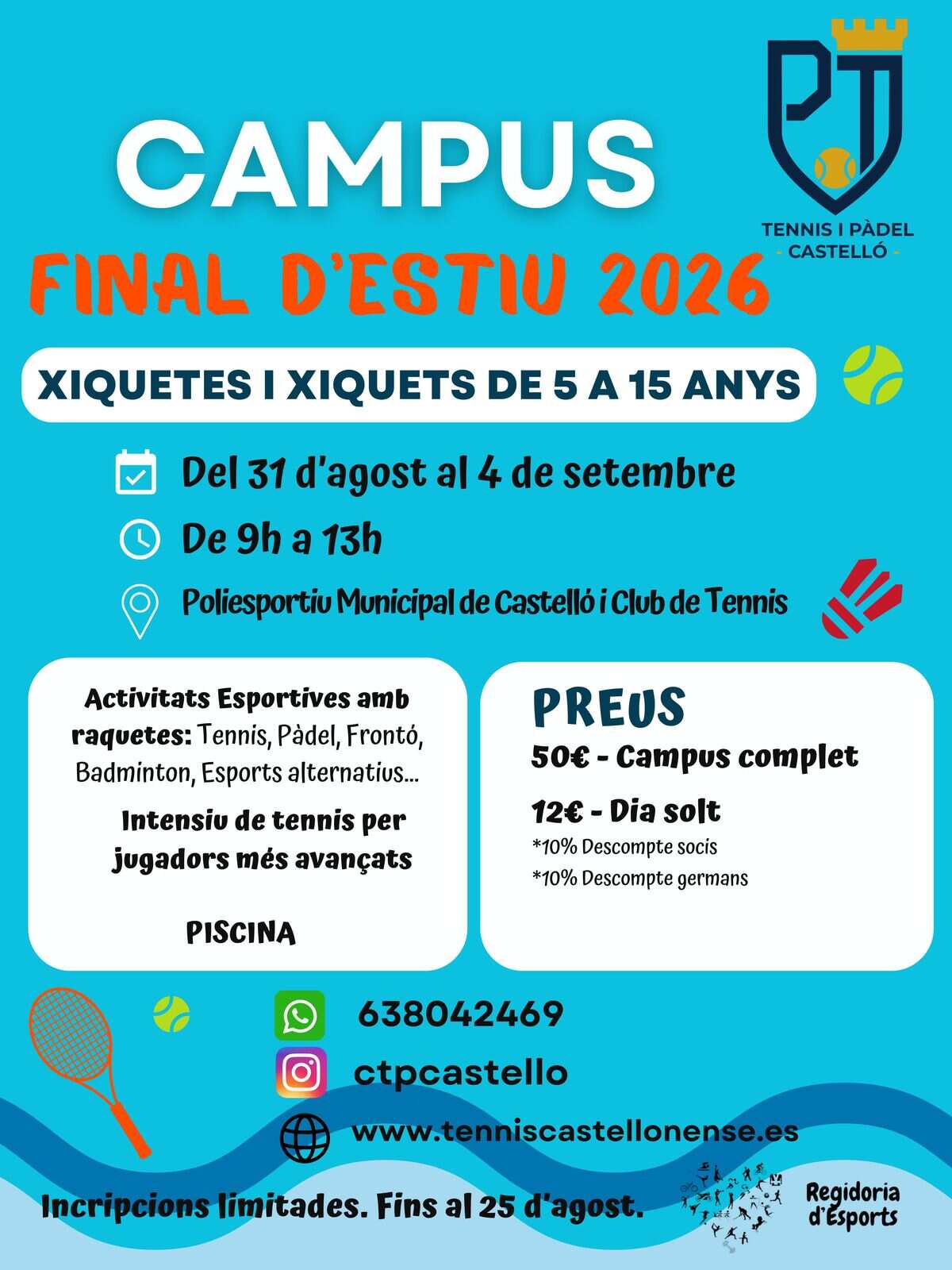cartell campus final d'estiu 26