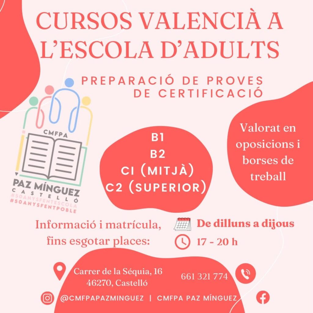cursos de valencià