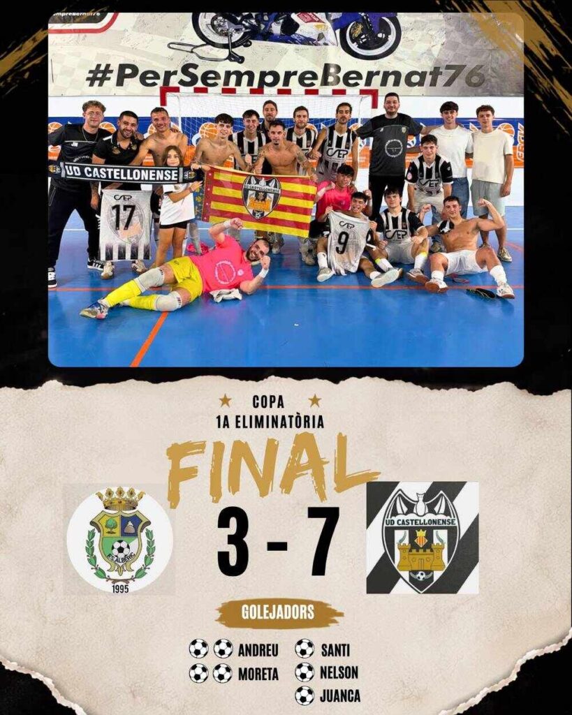 F.S. Alberic - Castellonense F.S.
(Nostra Copa Futsal)