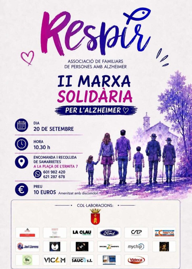 II Marxa Solidària per l’Alzheimer