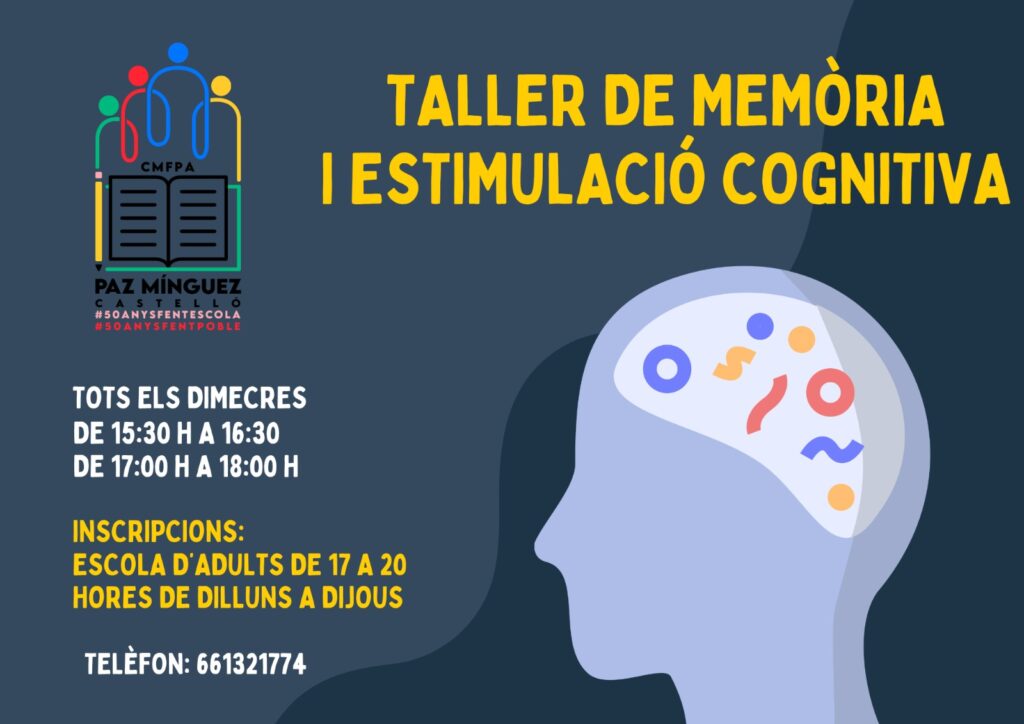 Taller de memòria i estimulació cognitiva