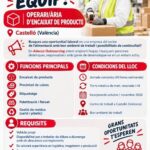 Oferta operari-a d'encaixat de producte.