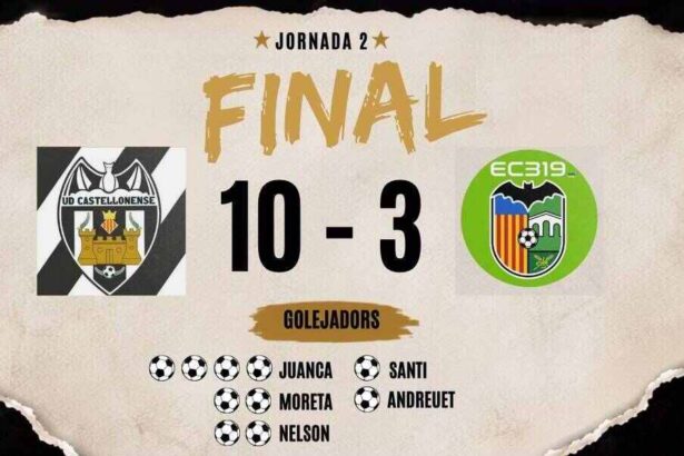 Segona victoria del la temorada del Castellonense F.S, contra C.F.S. Aliança Quart de Poblet 'A'.