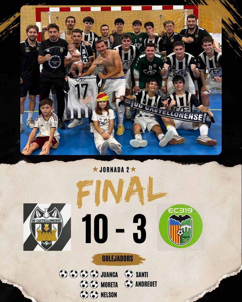 Castellonense F.S. segona victòria