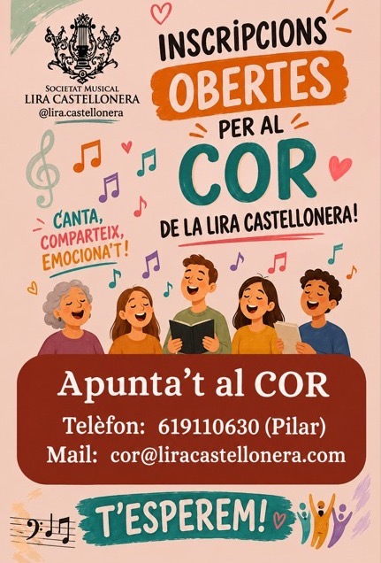 Inscripcions Cor Lira Castelloner